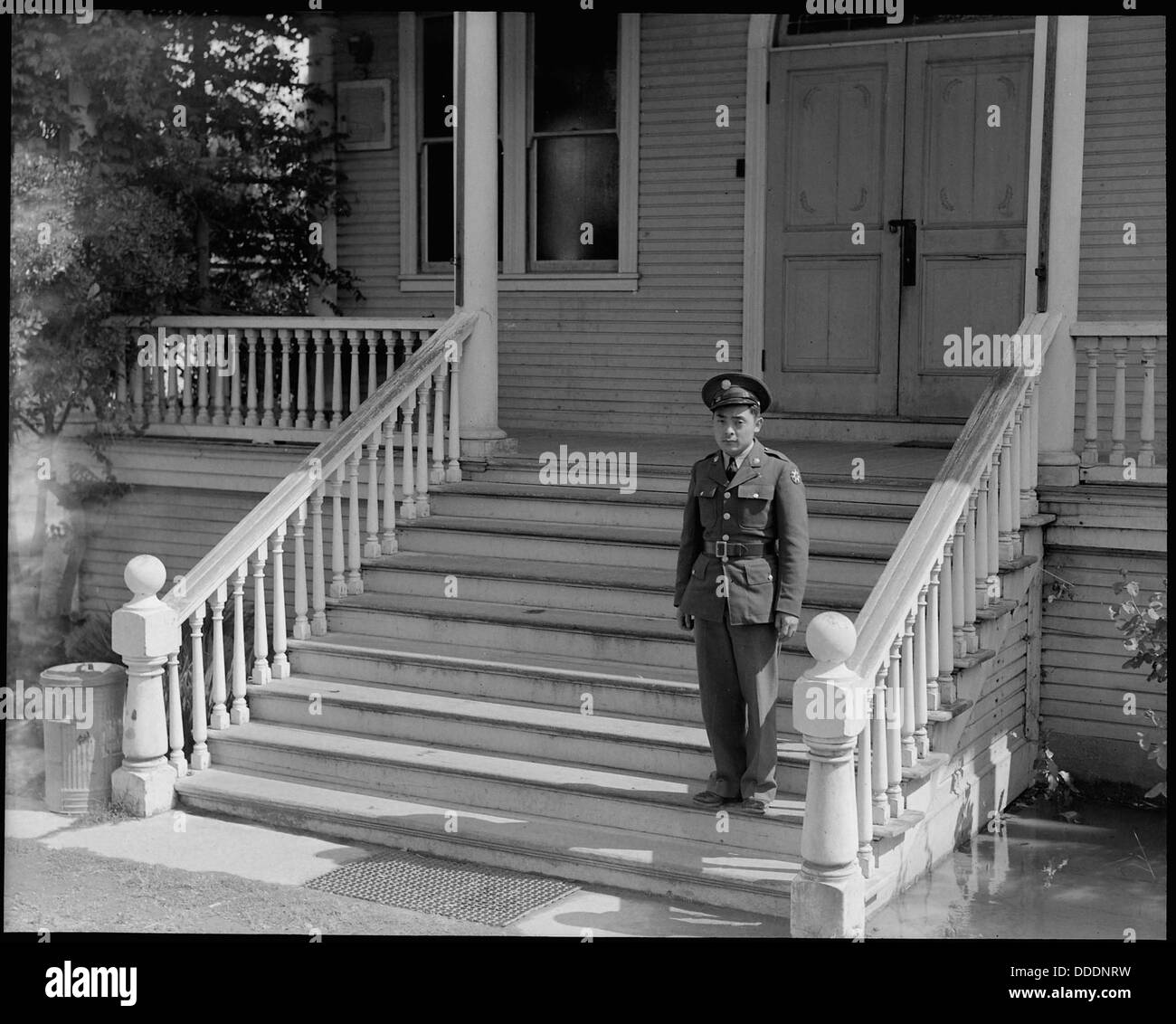 Florin, California. Questo soldato, 23 anni, si offrì volontario per il servizio nell'esercito Luglio 10, 1942. Egli è . . . 537850 Foto Stock