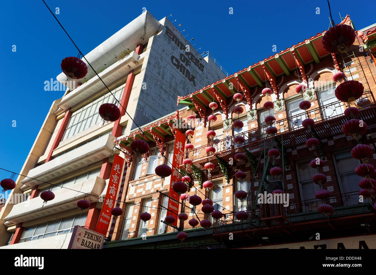 San Francisco Chinatown Foto Stock