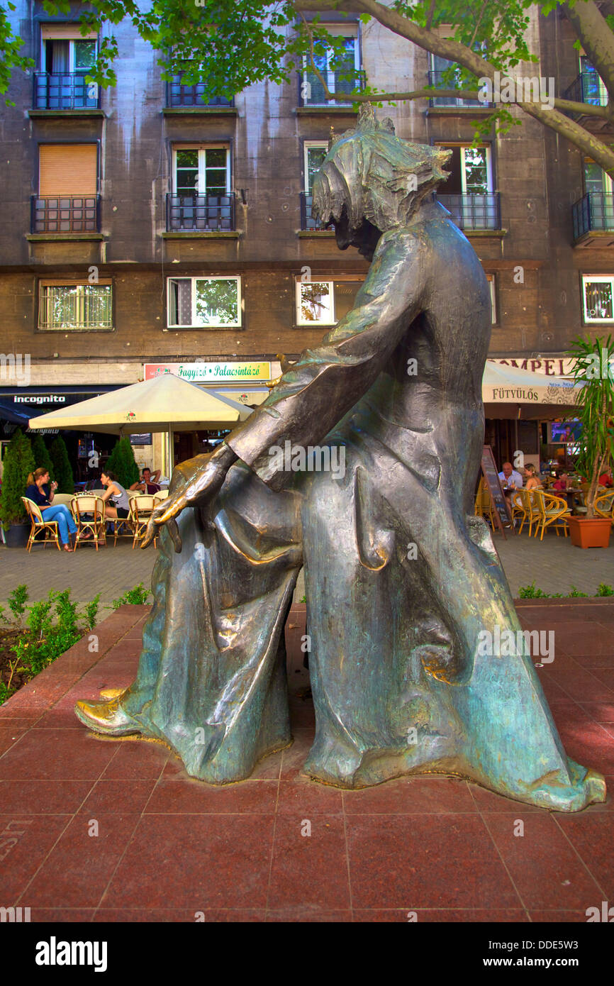 Statua del compositore ungherese Franz Liszt, Budapest, Ungheria, Europa Foto Stock