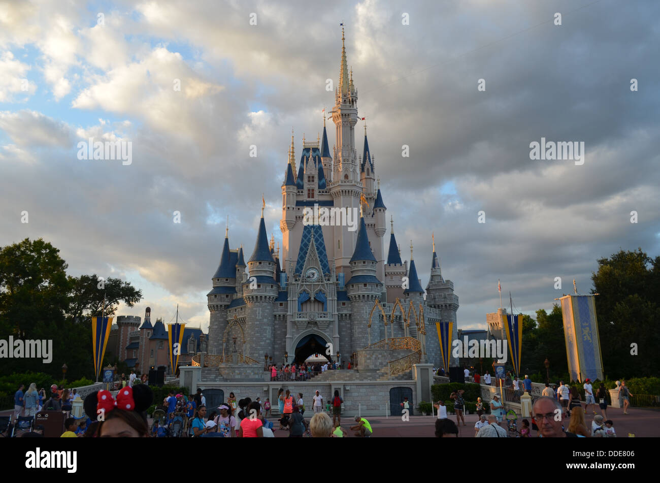 Il Castello di Cenerentola Foto Stock