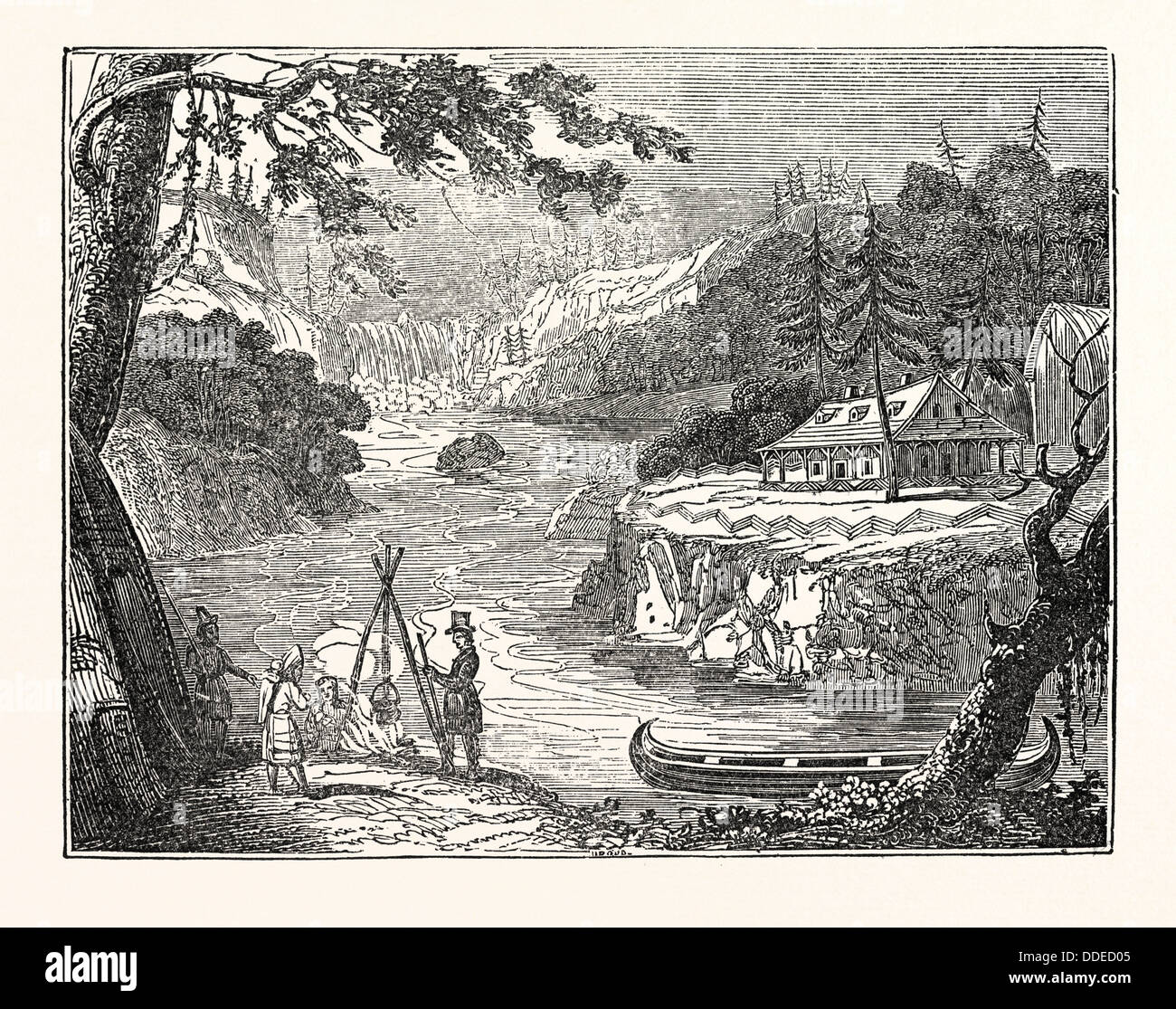 Un Canadese RESIDENCE, CANADA Foto Stock