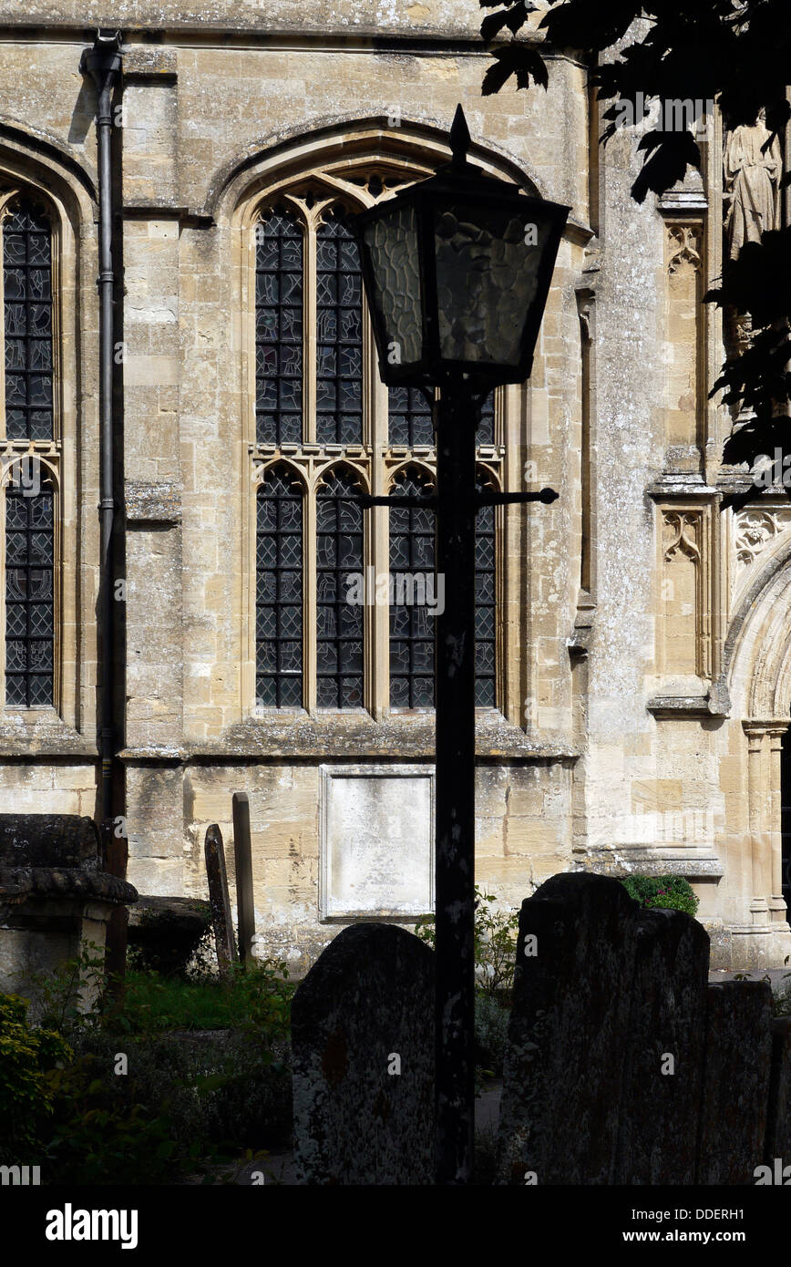 Burford chiesa, burford, Cotswolds, Oxfordshire, England, Regno Unito Foto Stock