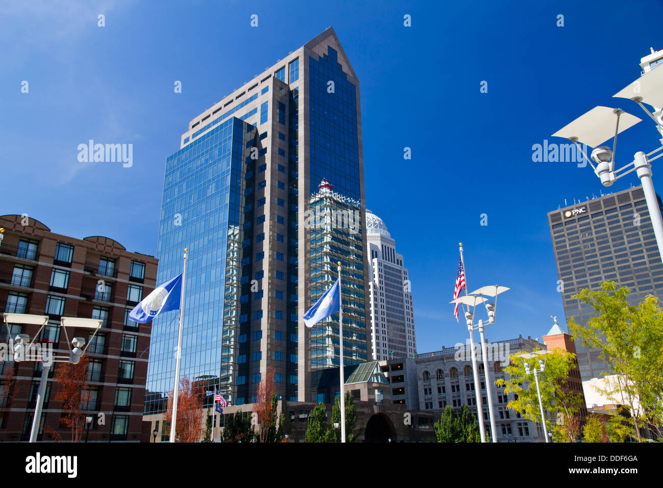 Centro citta' di Louisville, KY, Stati Uniti d'America Foto Stock