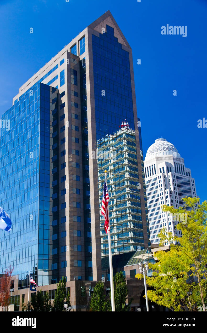 Centro citta' di Louisville, KY, Stati Uniti d'America Foto Stock