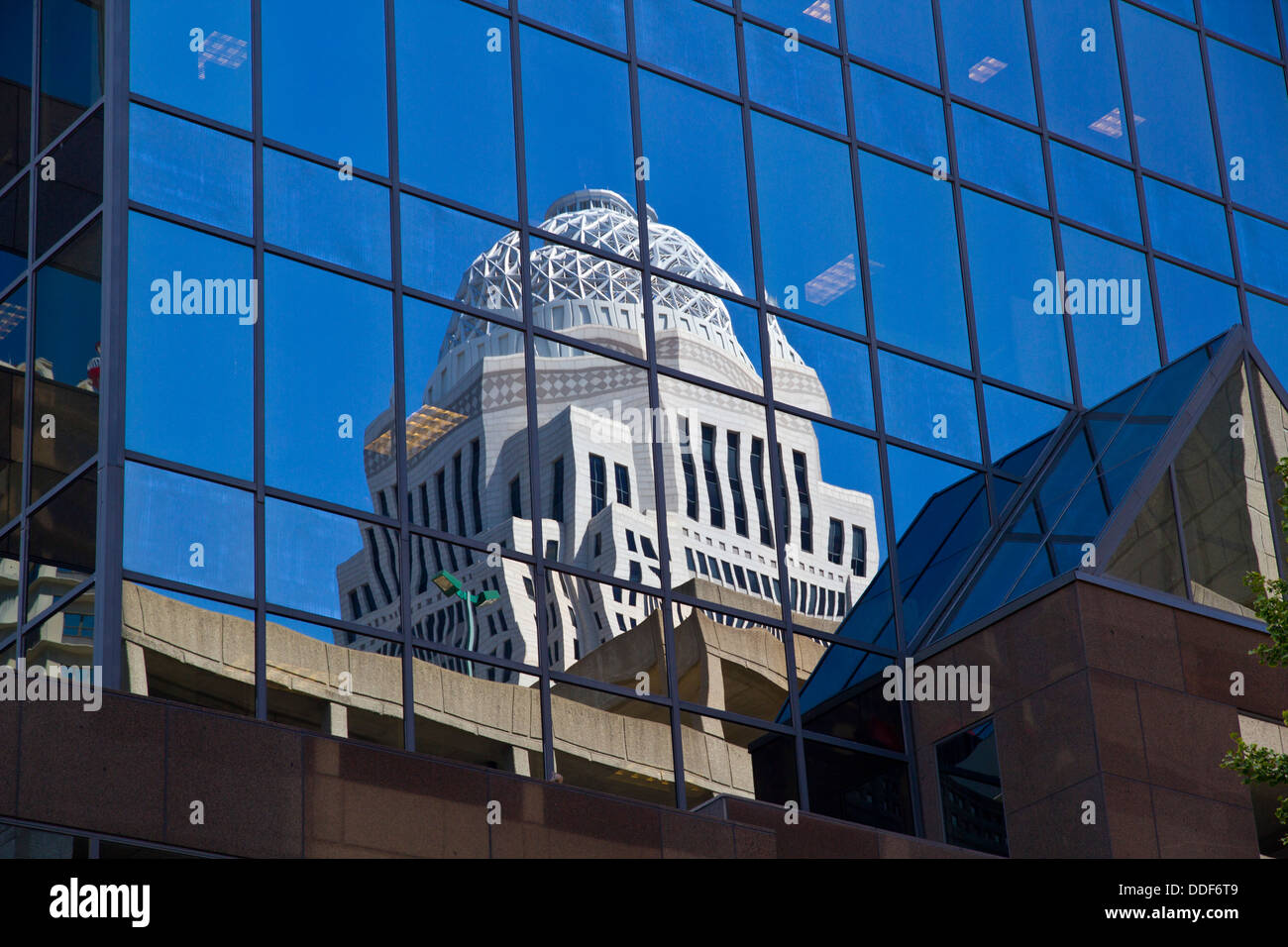 Centro citta' di Louisville, KY, Stati Uniti d'America Foto Stock