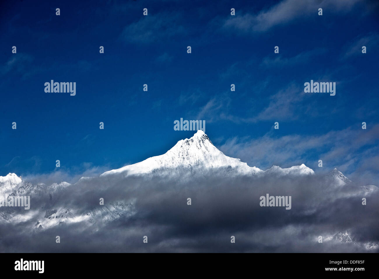 Il paesaggio del Tibet Foto Stock