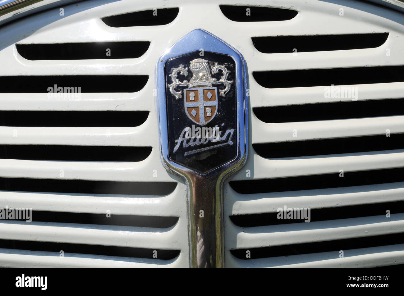 Austin auto classica badge Foto Stock
