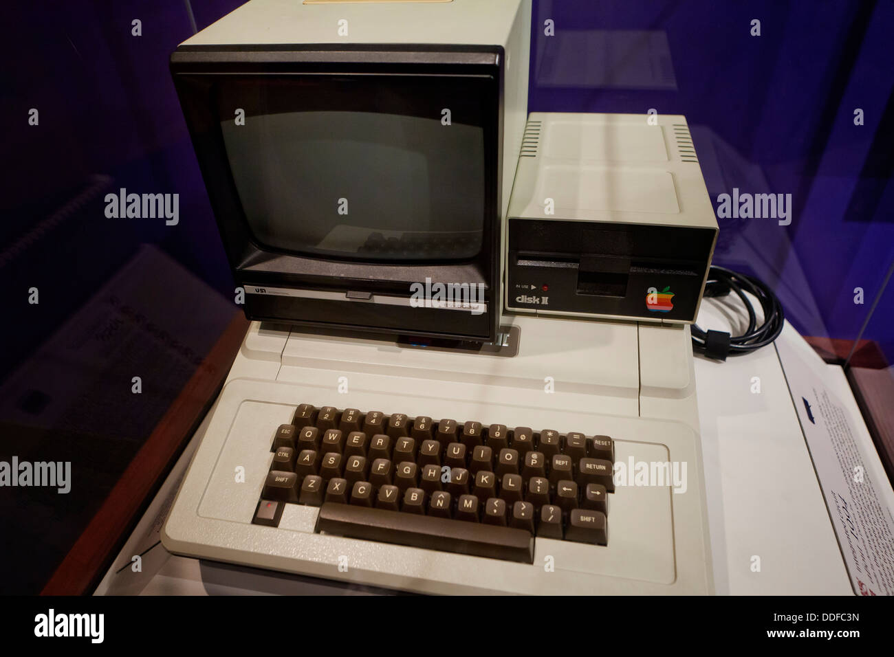 Apple II computer Foto Stock