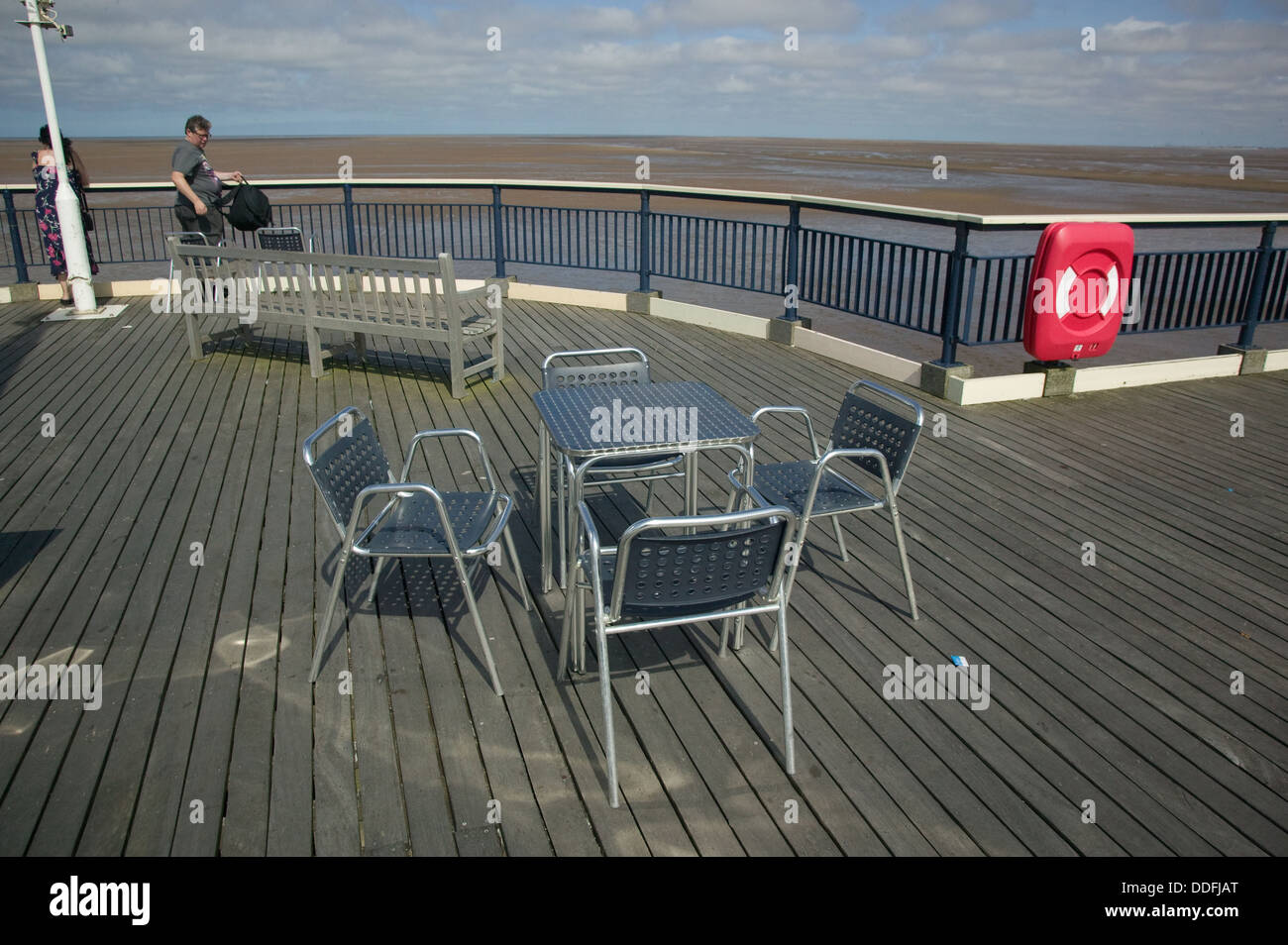 Pier Southport Lancashire Inghilterra UK Europa Foto Stock