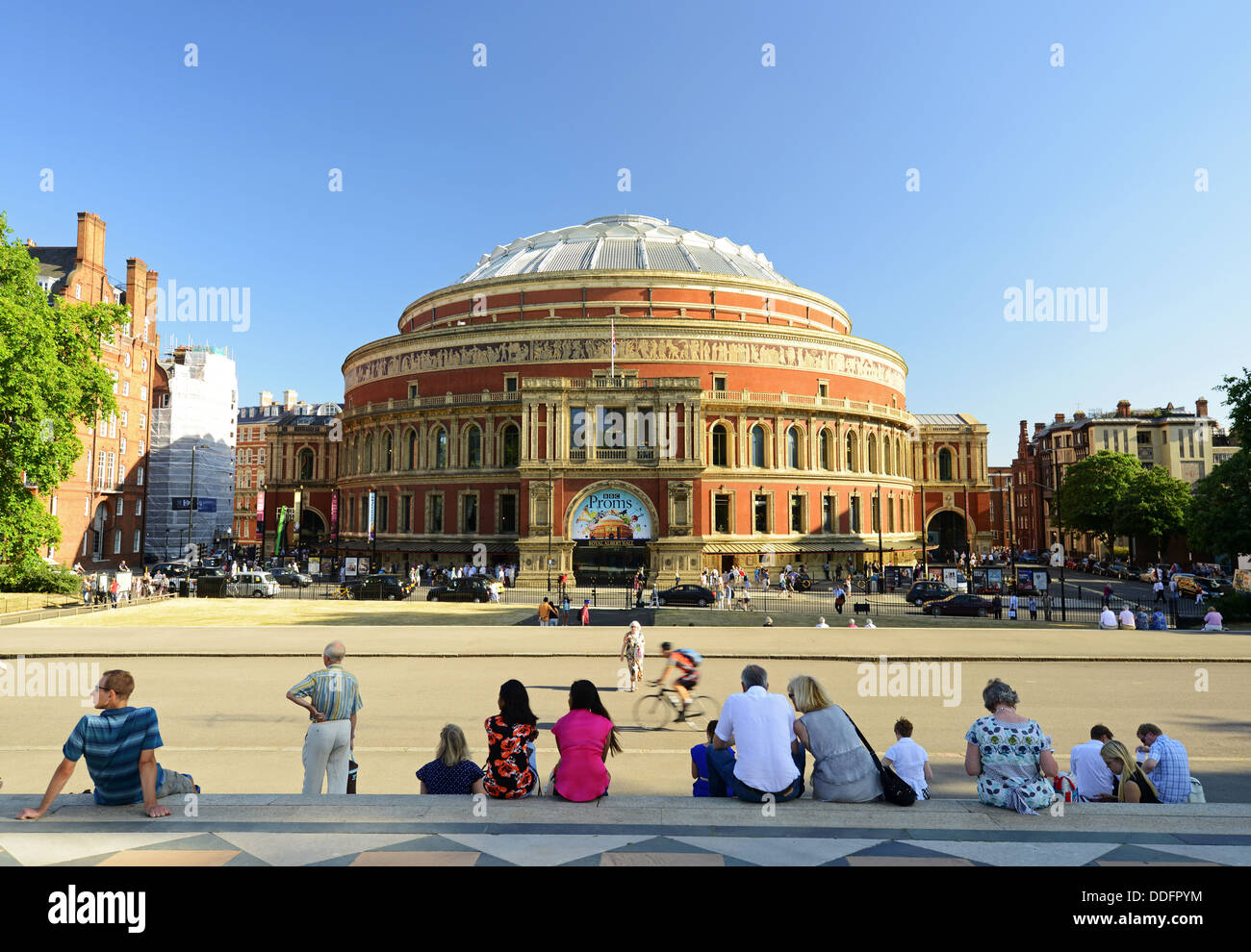 Royal Albert Hall di Londra, Inghilterra, Regno Unito Foto Stock