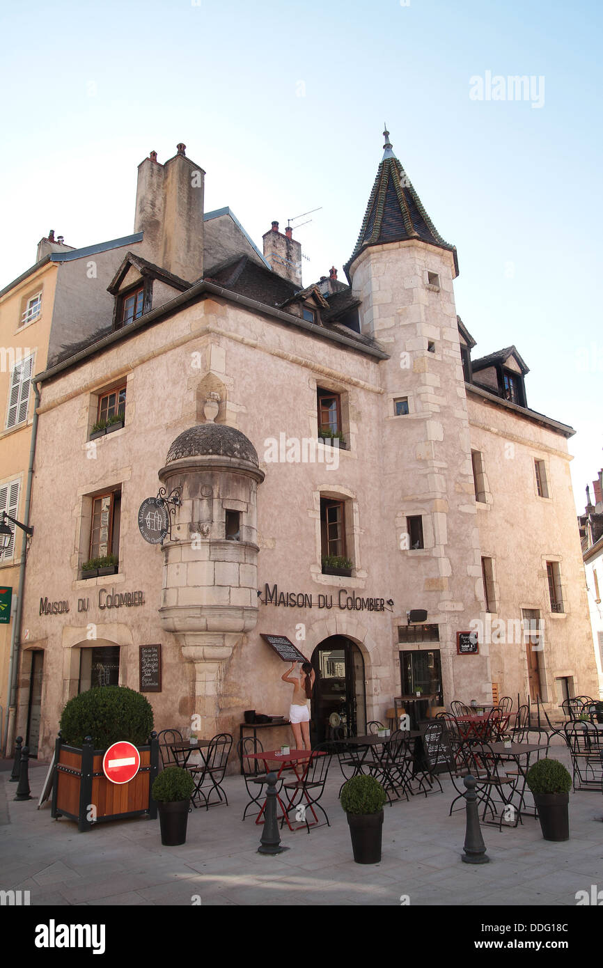Edificio a Beaune Francia Foto Stock