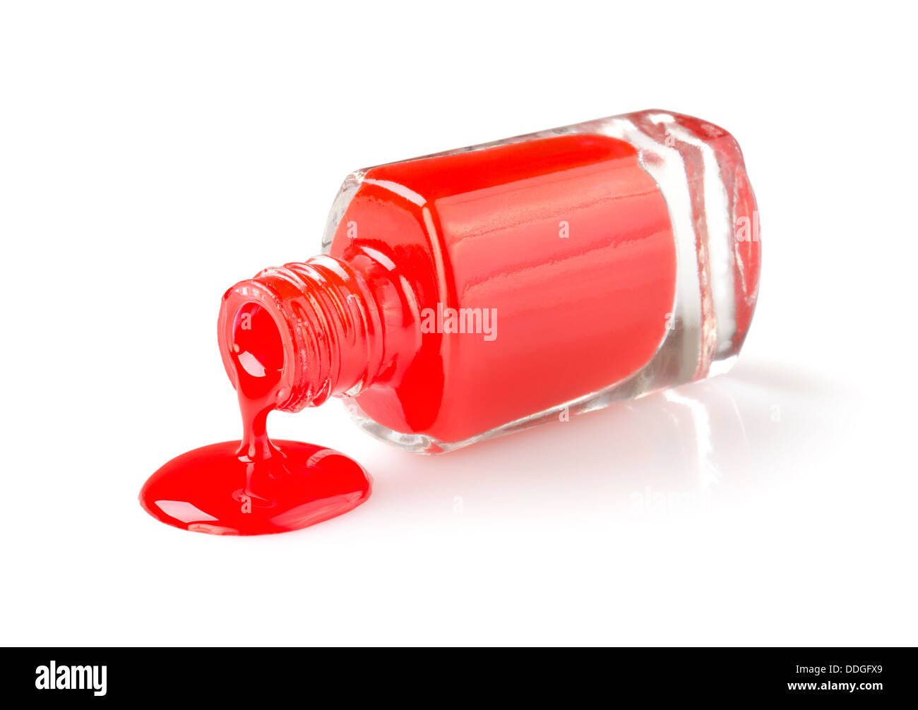 Smalto per unghie Foto Stock