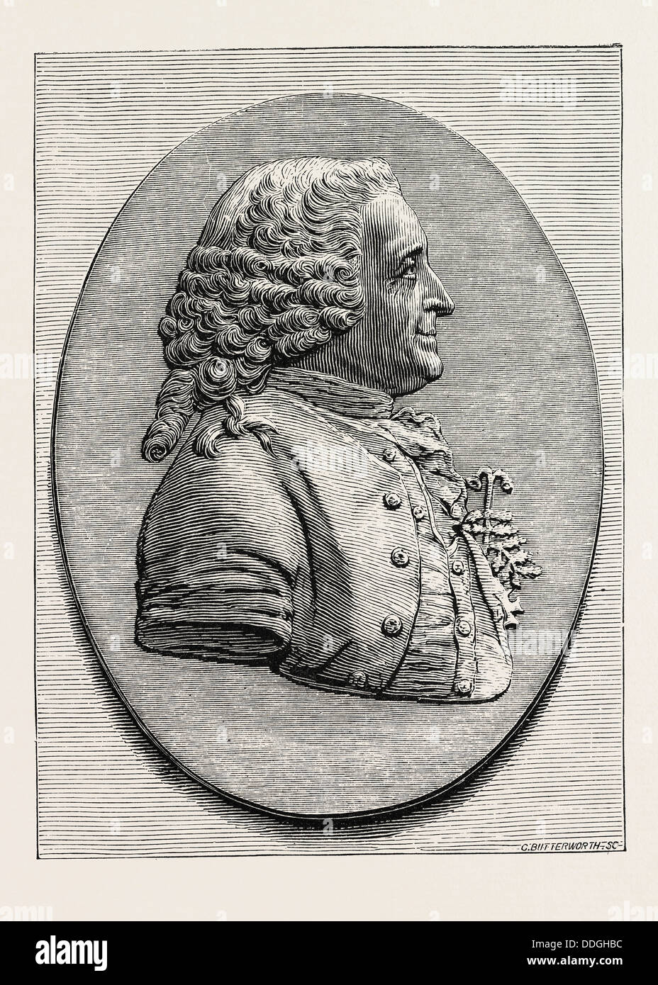 LINNAEUS. Carlo Linneo, svedese originario nome Carl Nilsson Linnaeus, 23 maggio 1707 - 10 Gennaio 1778 Foto Stock