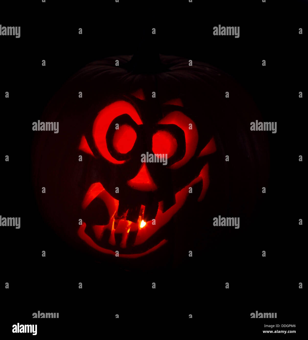 Zucca di Halloween Foto Stock