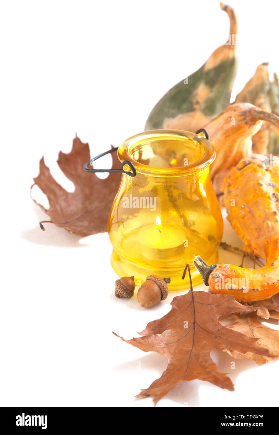 Decorazione di autunno Foto Stock