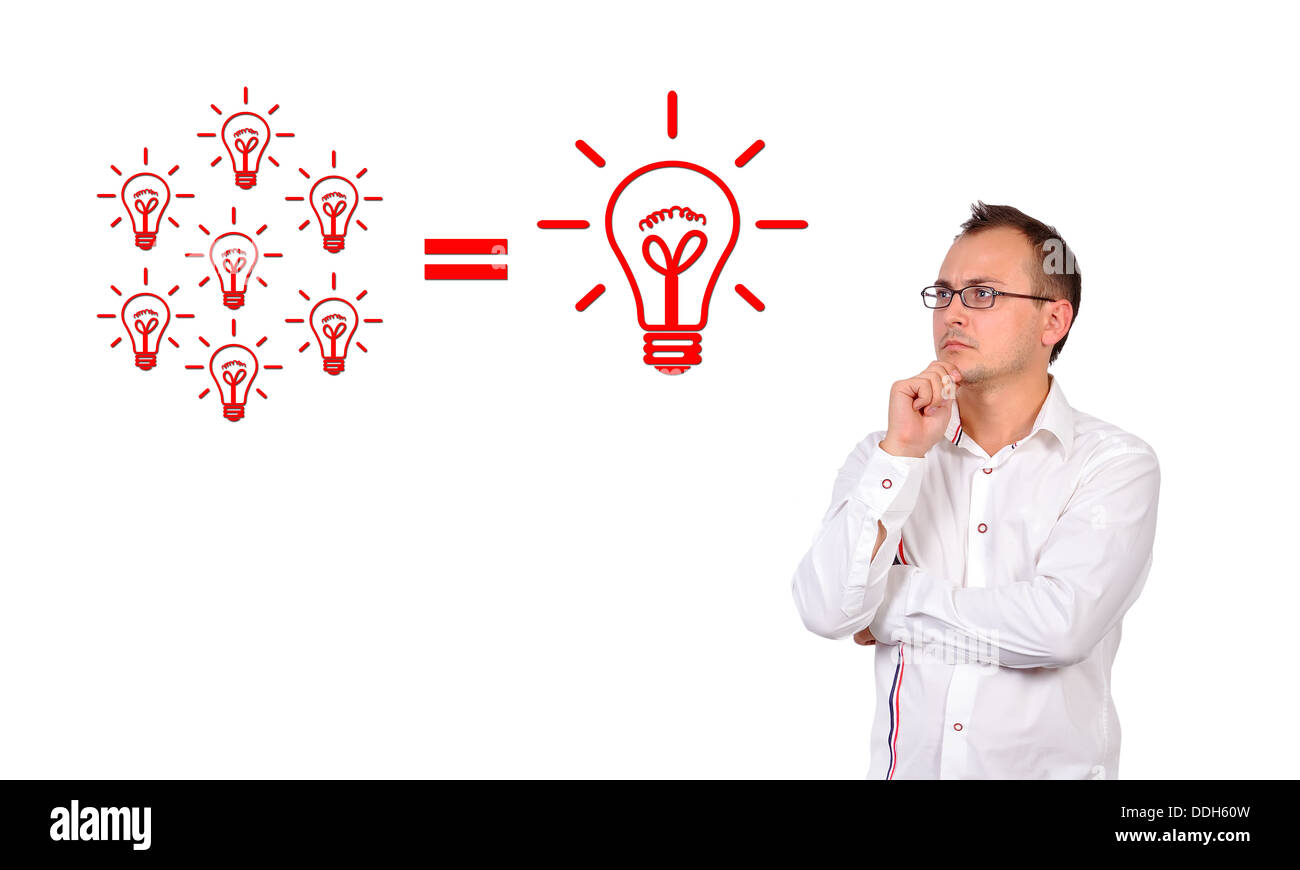 concetto di idea Foto Stock