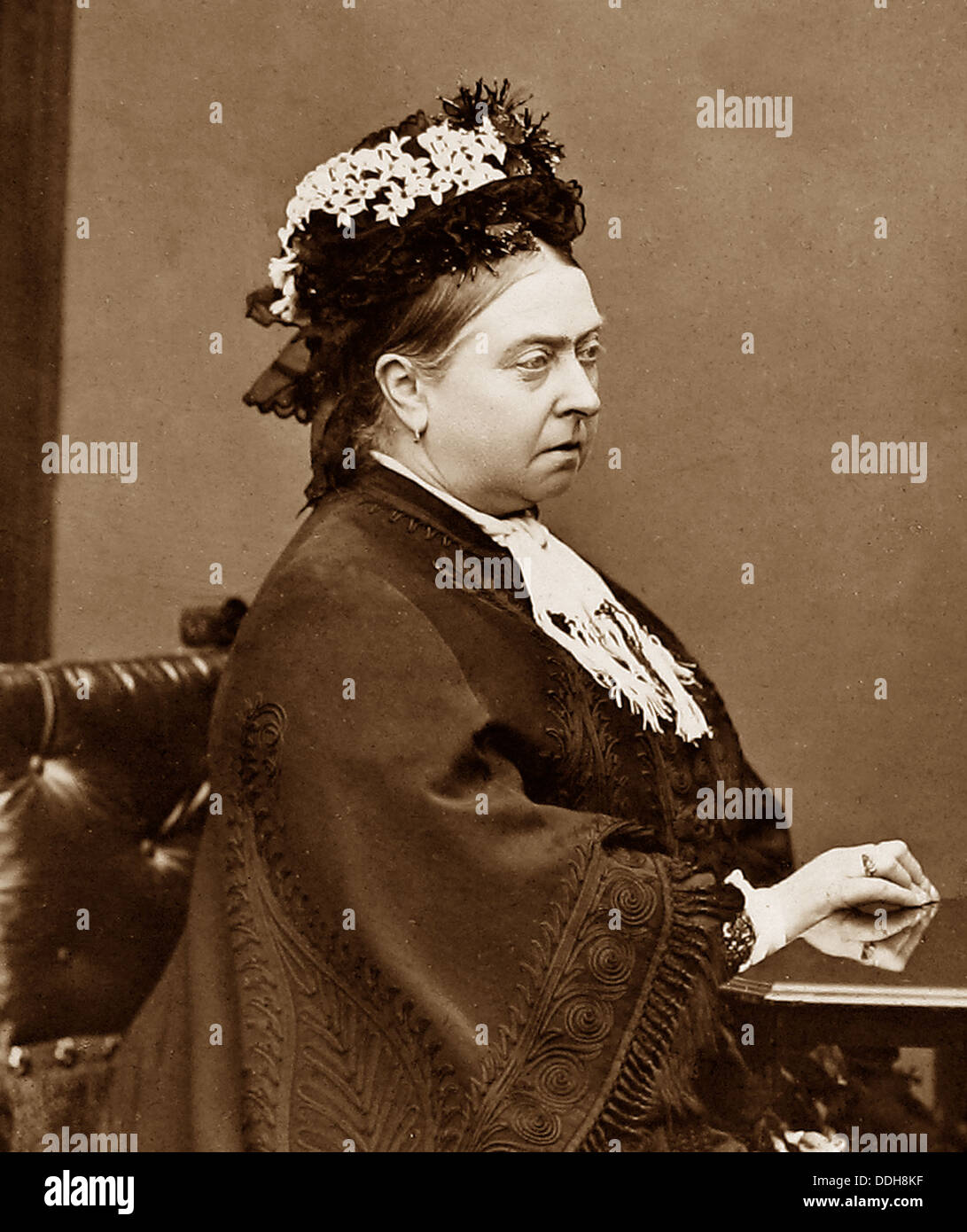 La regina Victoria periodo Vittoriano Foto Stock