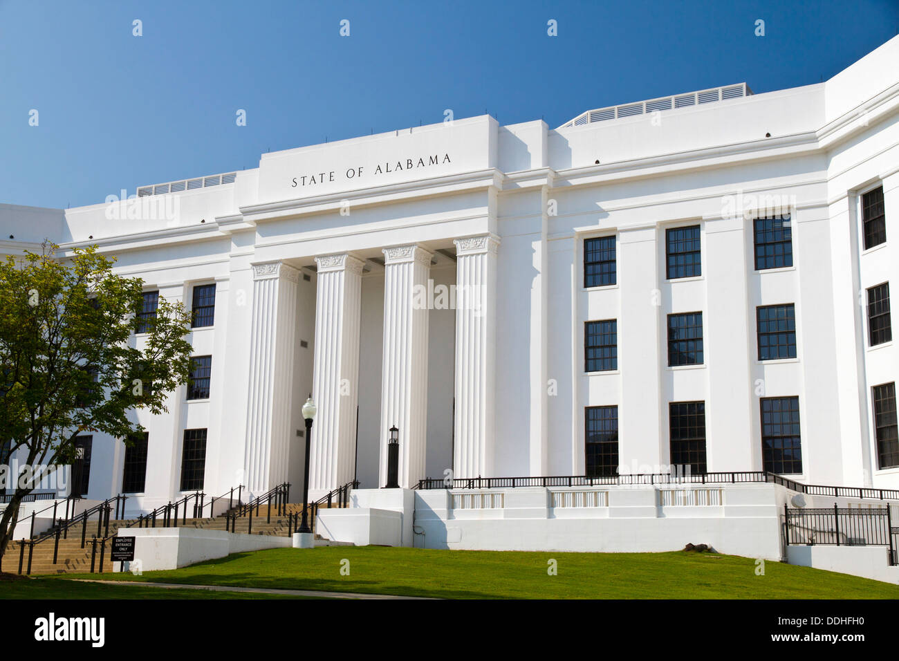 L'Alabama State Capitol Building Montgomery, AL, STATI UNITI D'AMERICA Foto Stock