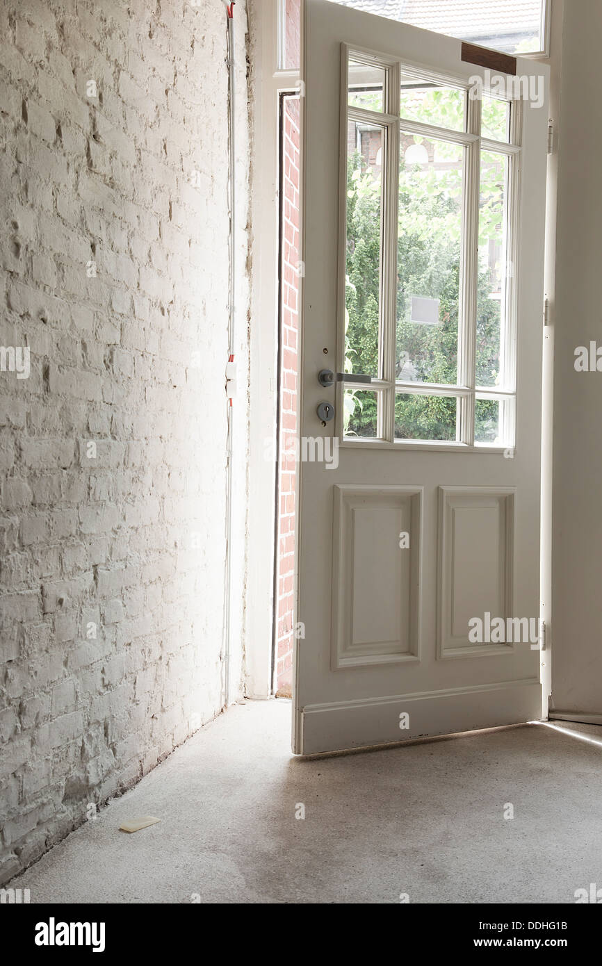 Interno della porta di entrata Foto Stock