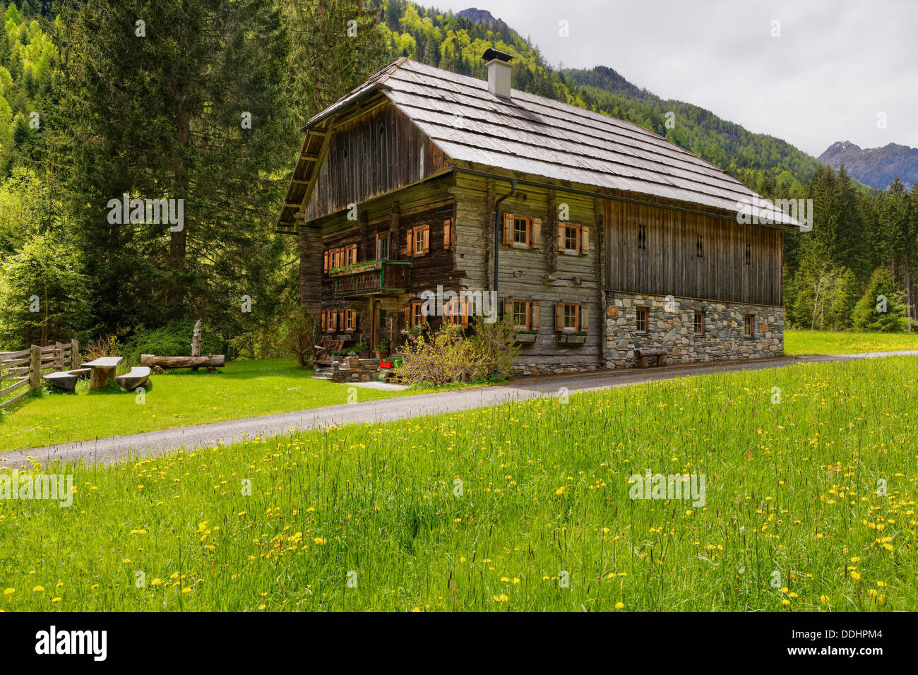 Agriturismo Goessbauer in Goessgraben Foto Stock