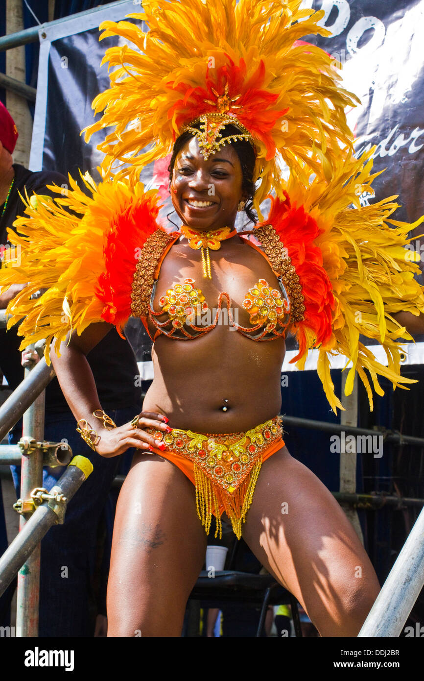 Carnevale di Notting Hill-Londra Foto Stock