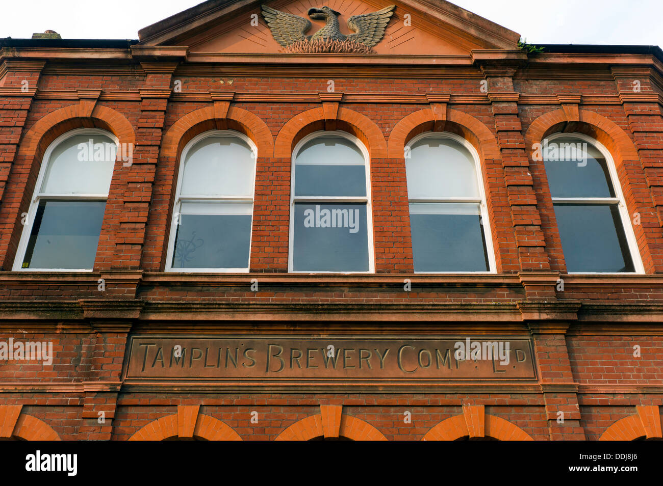 Costruito in mattoni, ex birreria, Tamplins intero, Phoenix Brewery, Brighton Foto Stock