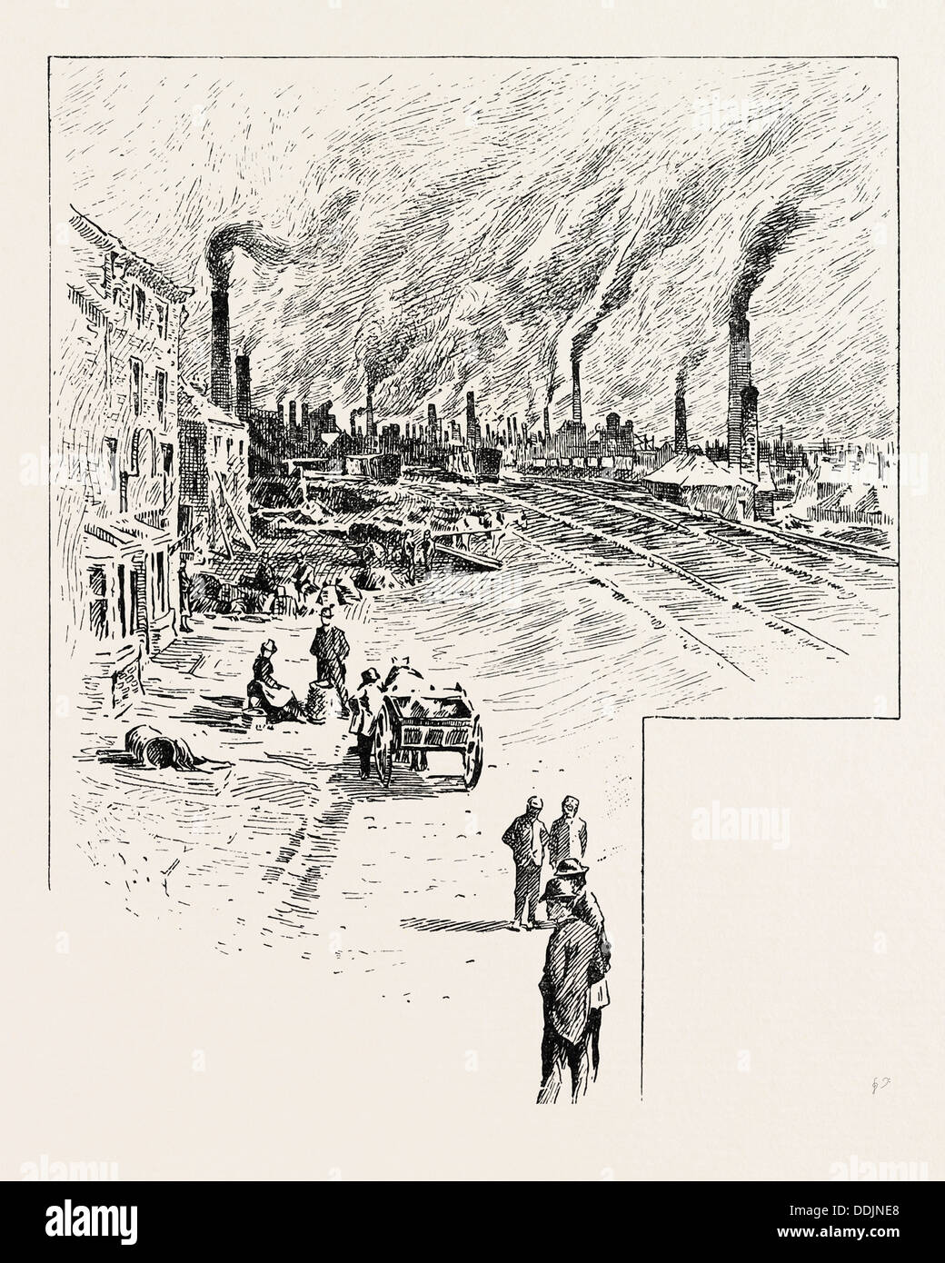 WILLINGTON, Willington è un ex-fossa comune nella Contea di Durham, Inghilterra Foto Stock