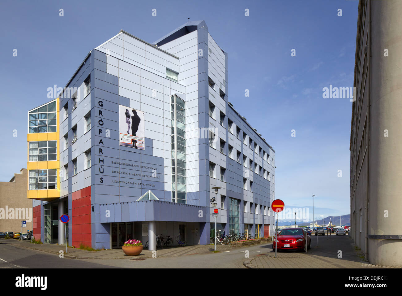 Reykjavik Grofarhus Museo di Fotografia, Reykjavik, Islanda Foto Stock