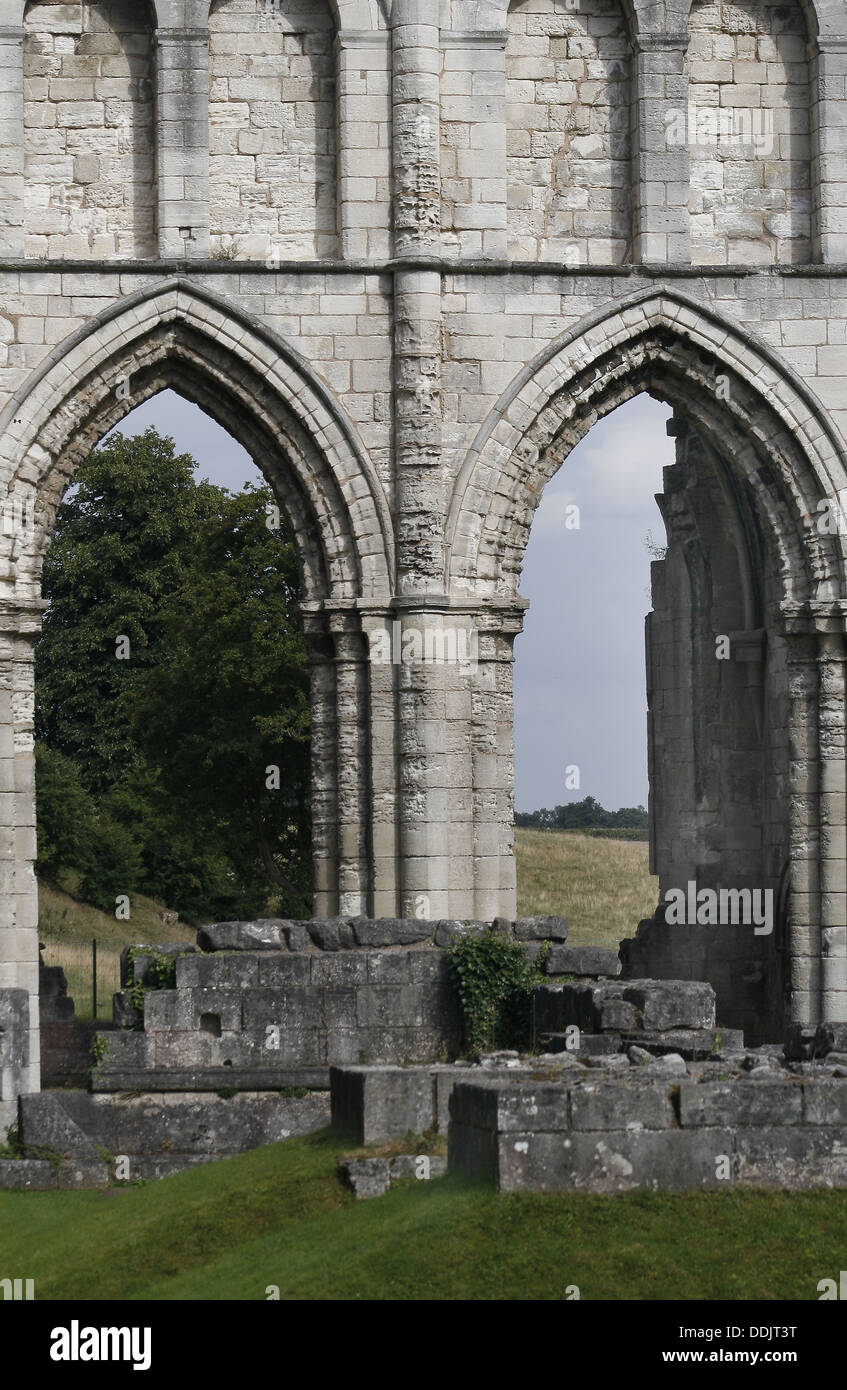 Roche Abbey, Maltby, Rotherham, South Yorkshire Foto Stock