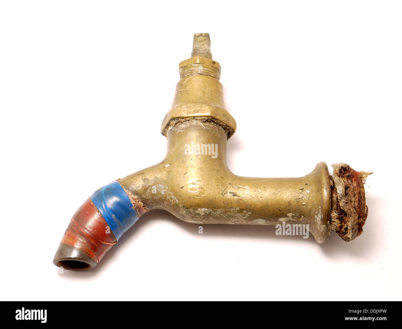 La vecchia gru di acqua Foto Stock