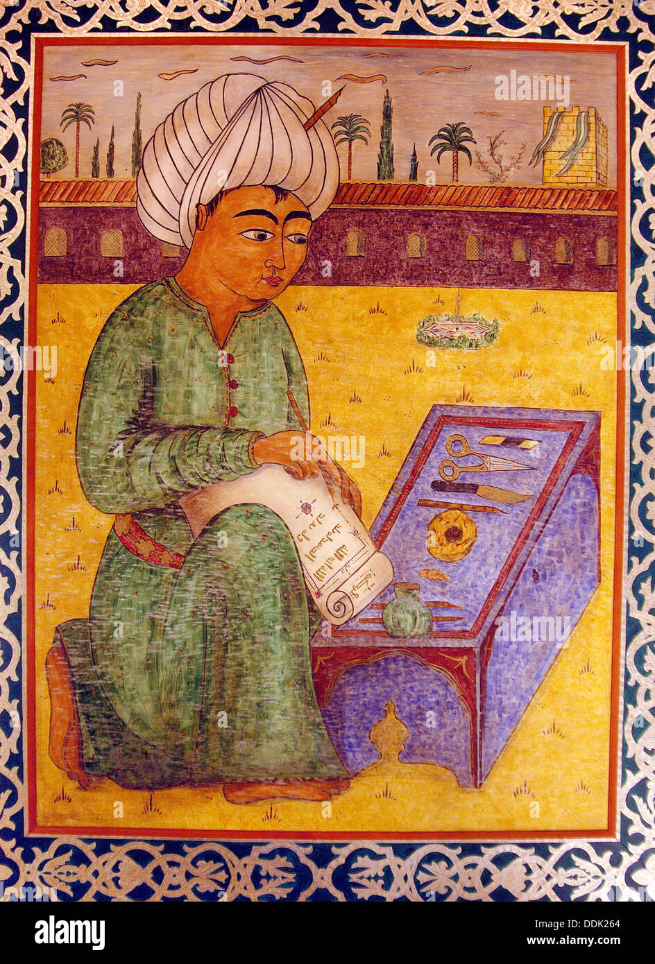 Al-Andalus scribe Foto Stock