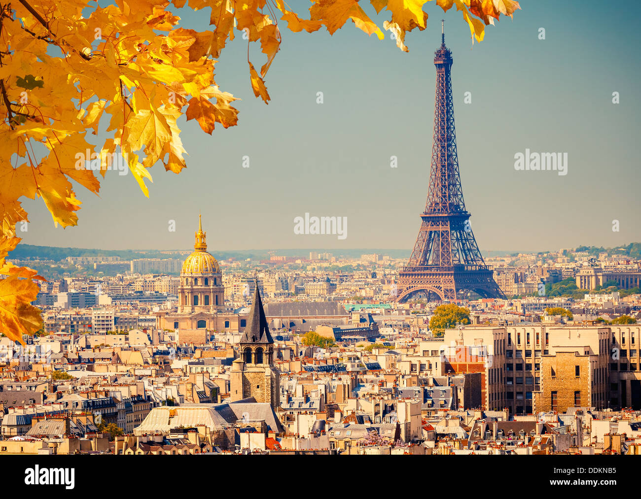 Torre Eiffel Foto Stock