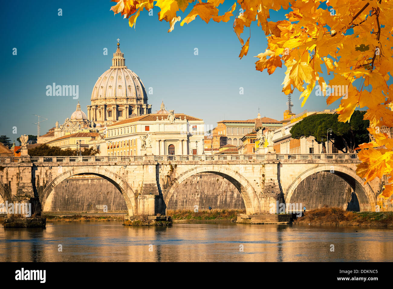 La cattedrale di San Pietro a Roma Foto Stock