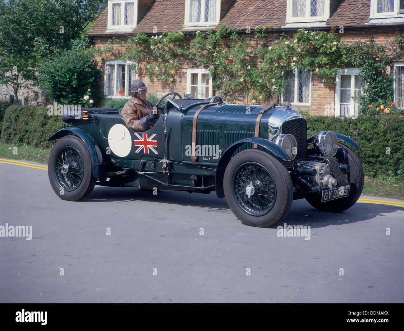 Il 1931 Bentley 4.5 litri sovralimentato. Artista: sconosciuto Foto Stock