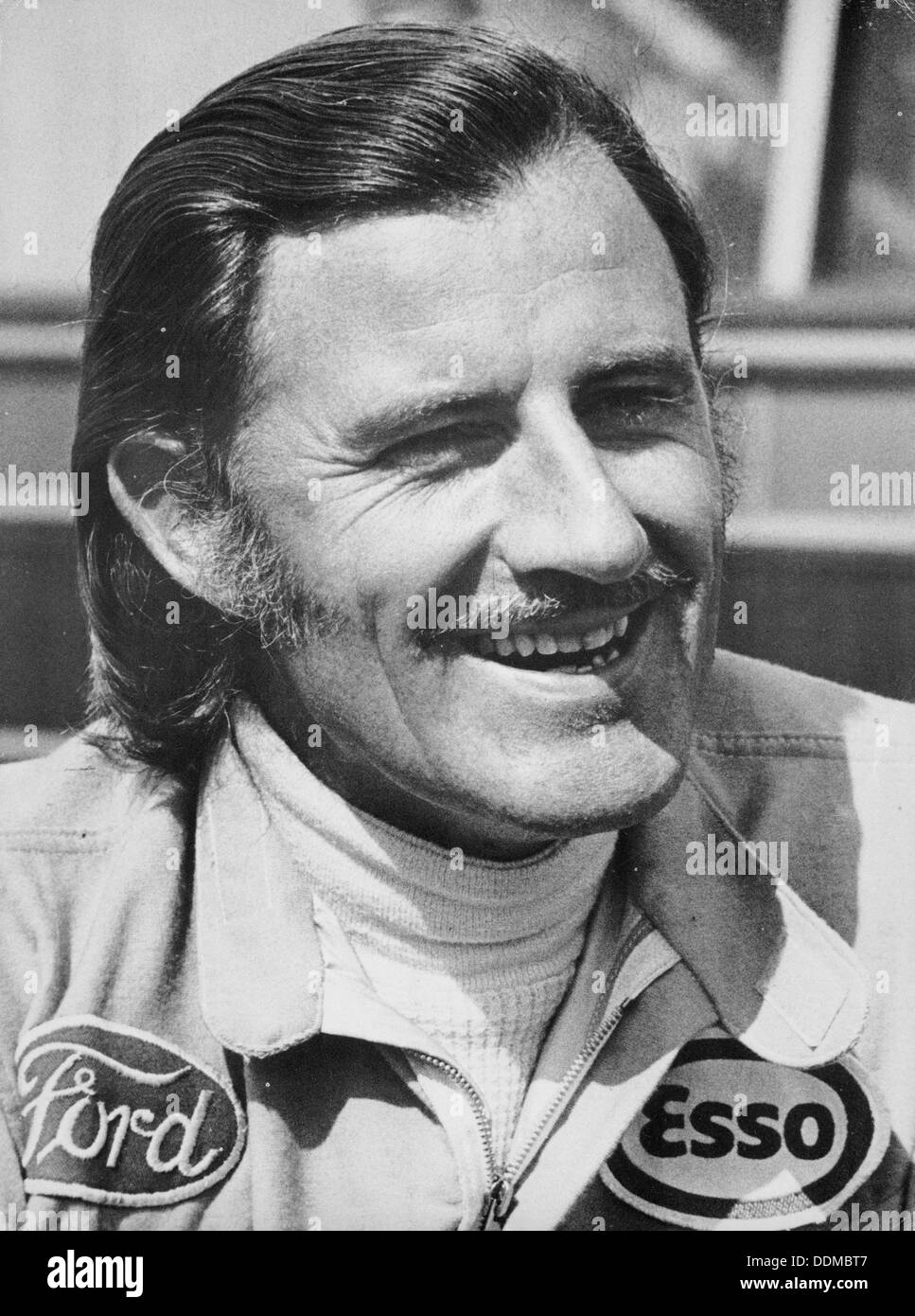 Graham Hill, nei primi anni settanta. Artista: sconosciuto Foto Stock