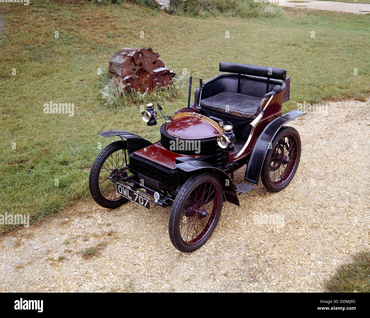 Un 1899 Wolseley 3.5hp. Artista: sconosciuto Foto Stock