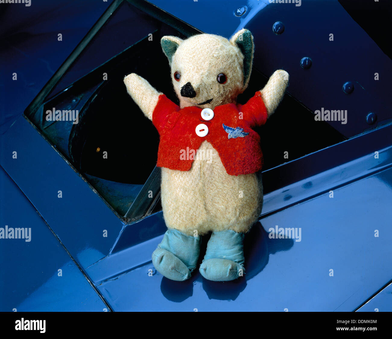 Signor Whoppit, Donald Campbell's mascotte. Artista: sconosciuto Foto Stock