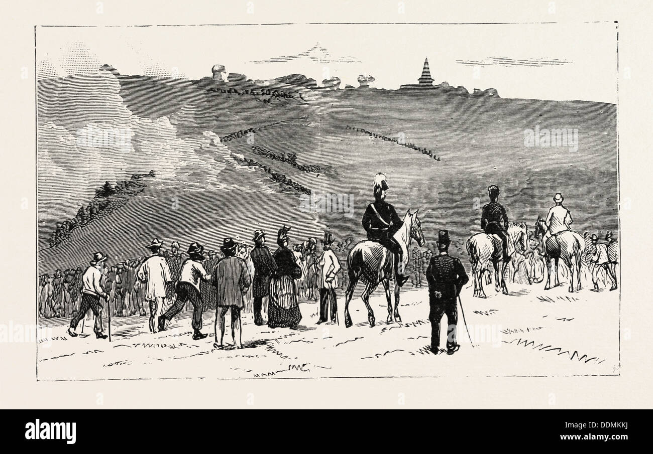 Alla fine della battaglia, A DOVER, Regno Unito, Gran Bretagna, Regno Unito, u.k., Gran Bretagna, 1888 l'incisione Foto Stock