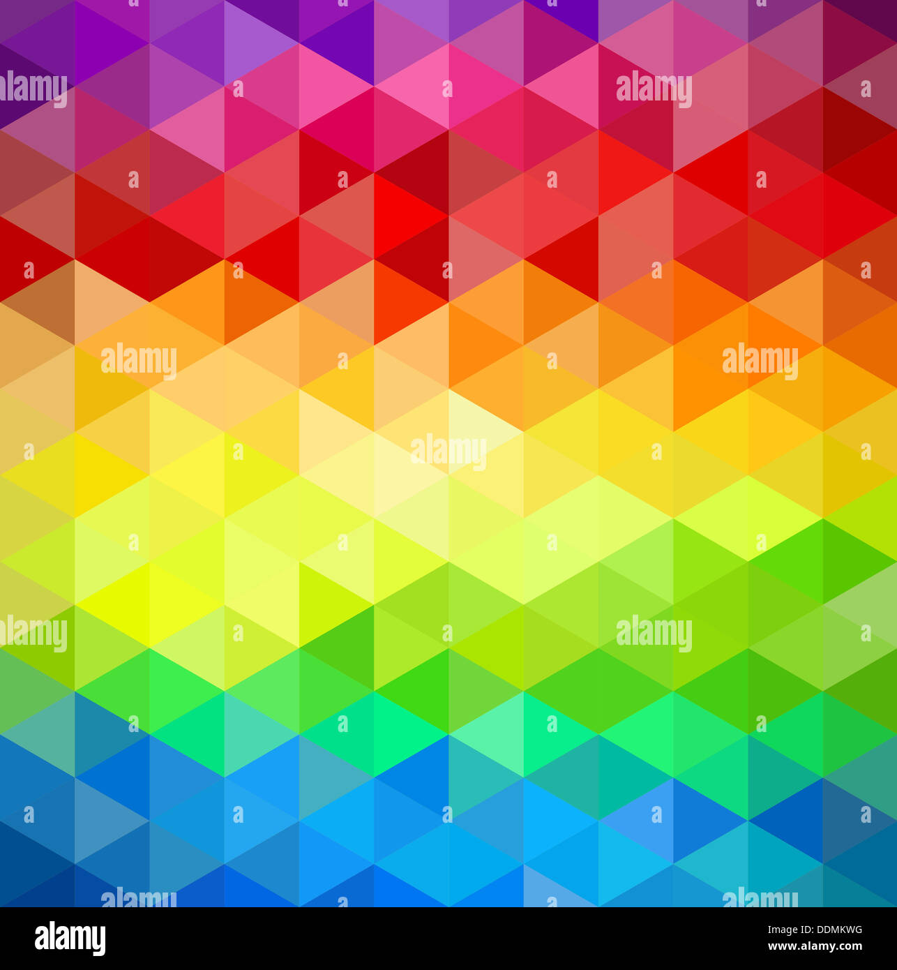 Colorati alla moda vintage triangolo astratto modello seamless sfondo. Foto Stock