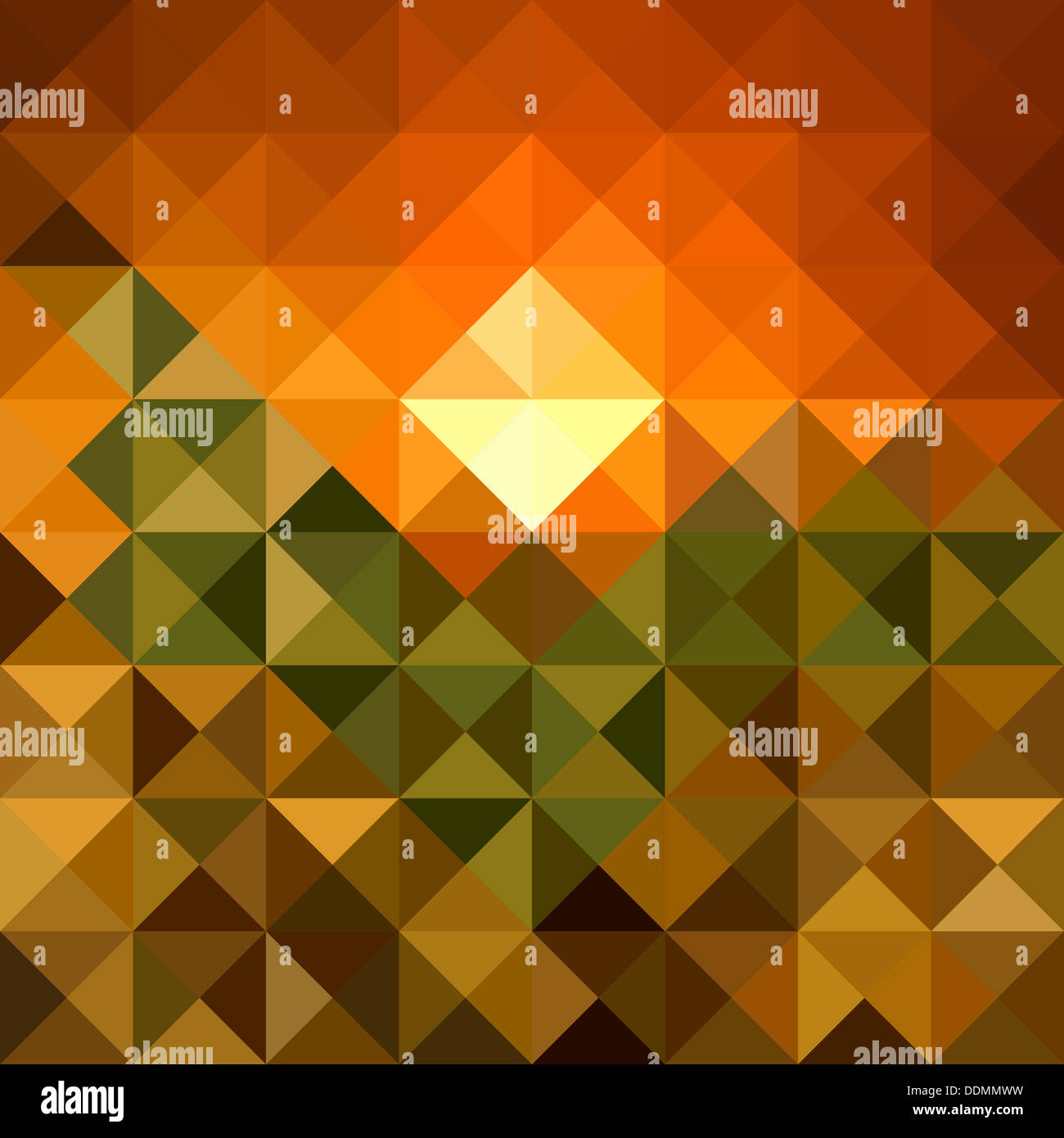 Abstract caduta stagione geometrica pattern seamless sfondo. EPS10 file vettoriale in strati per operazioni di editing semplici. Foto Stock