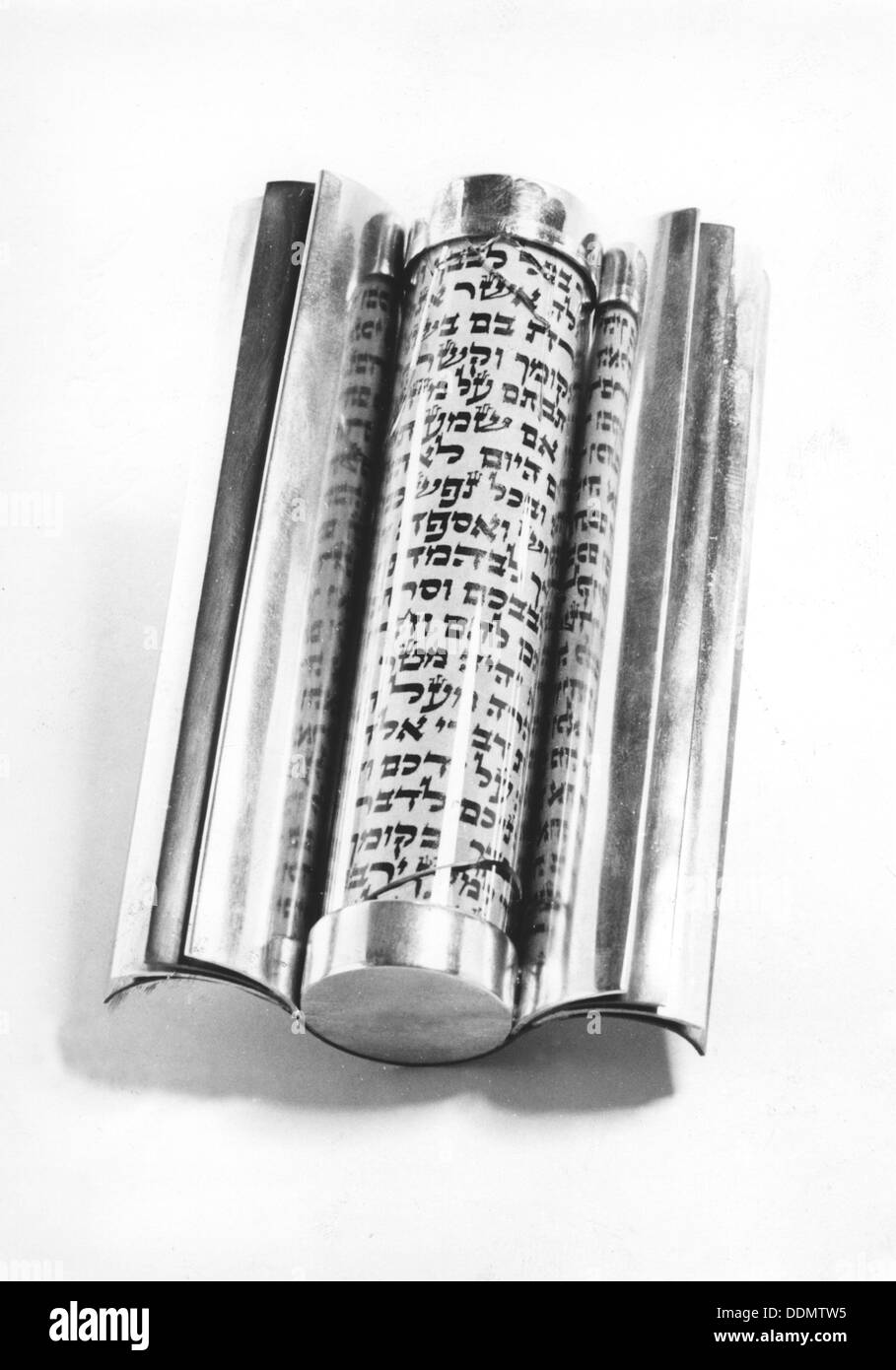 Mezuzà, 1981. Artista: sconosciuto Foto Stock