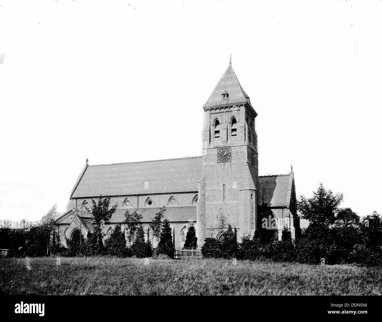 St Lukes Chiesa, Maidenhead, Berkshire, 1880. Artista: Henry Taunt Foto Stock