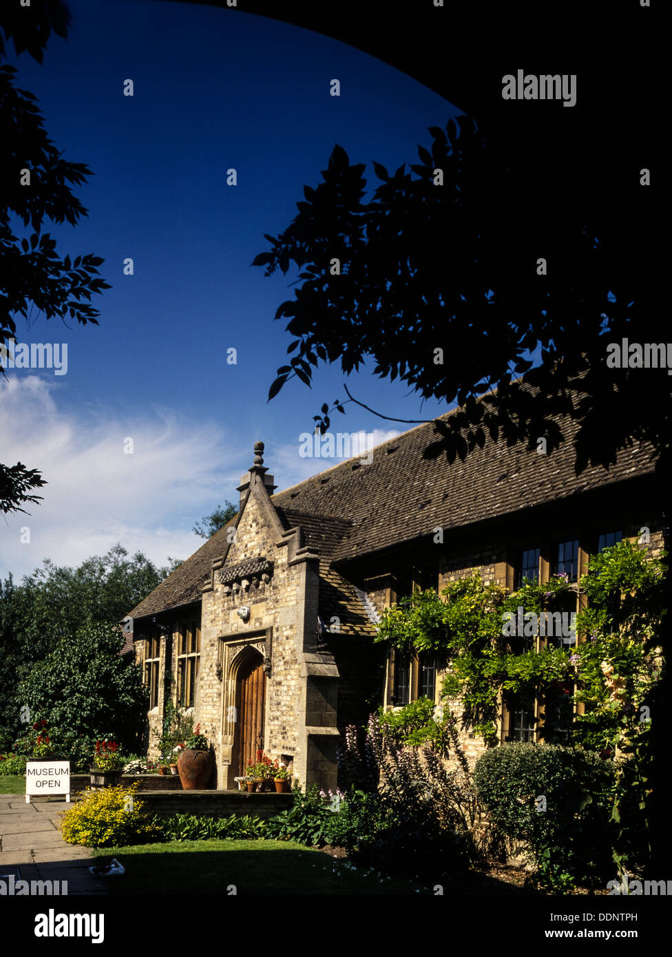 La Norris Museo e giardini, St Ives, Cambridgeshire Foto Stock