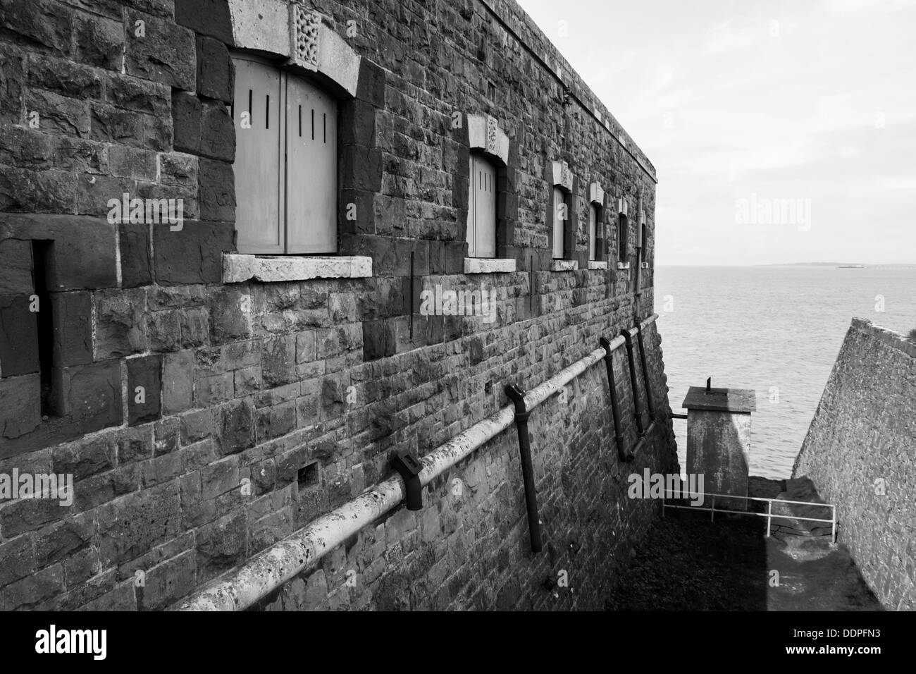 Brean giù Fort Foto Stock