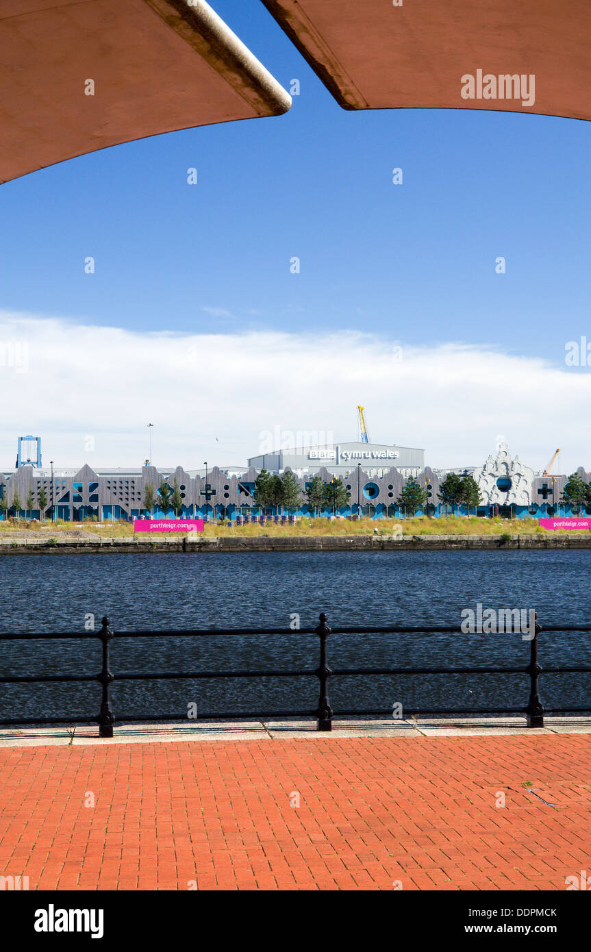 Roath Bacino, la Baia di Cardiff, Galles. Foto Stock