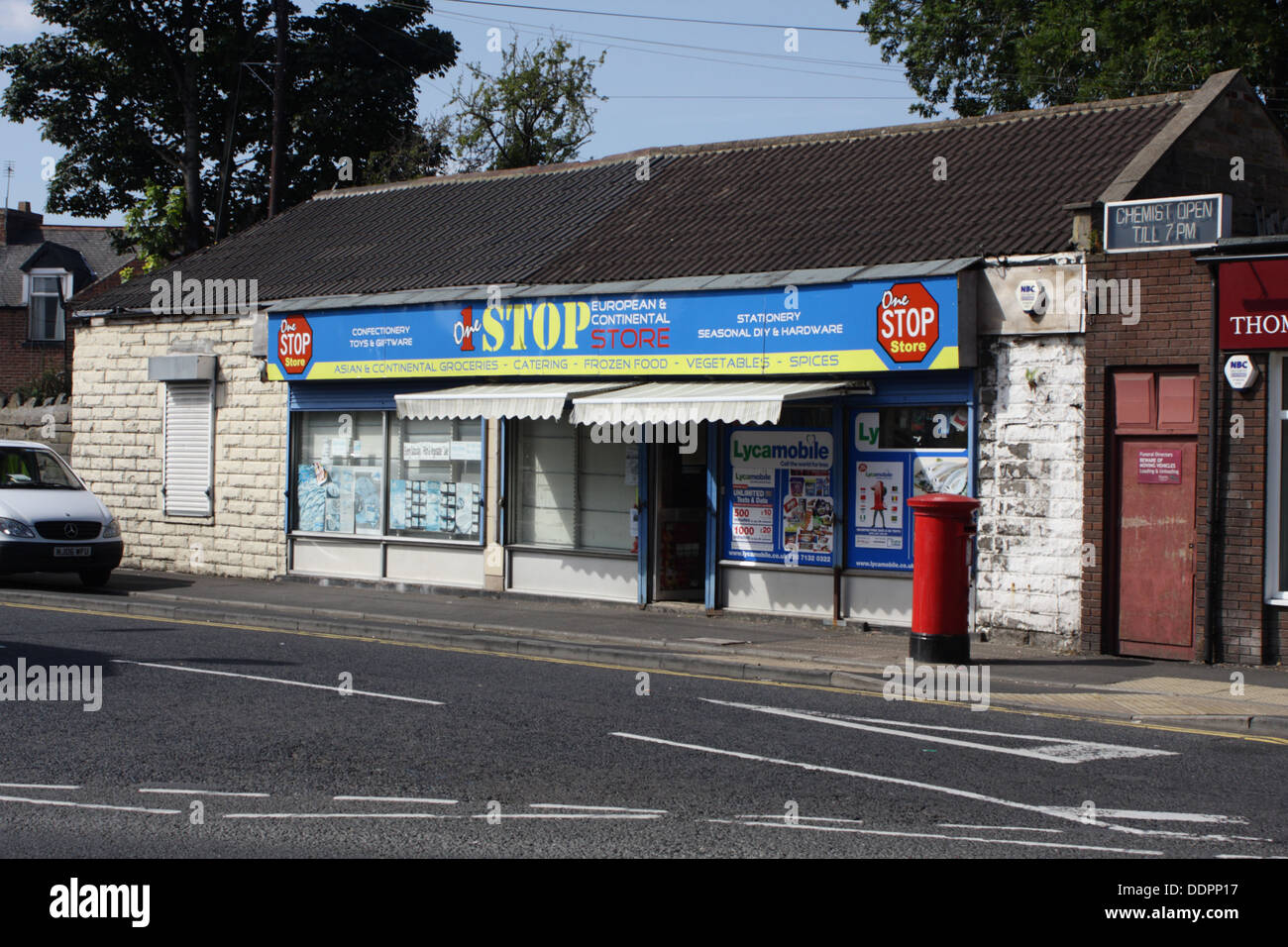 Uno stop europeo continentale e memorizzare, Sunderland, Inghilterra Foto Stock