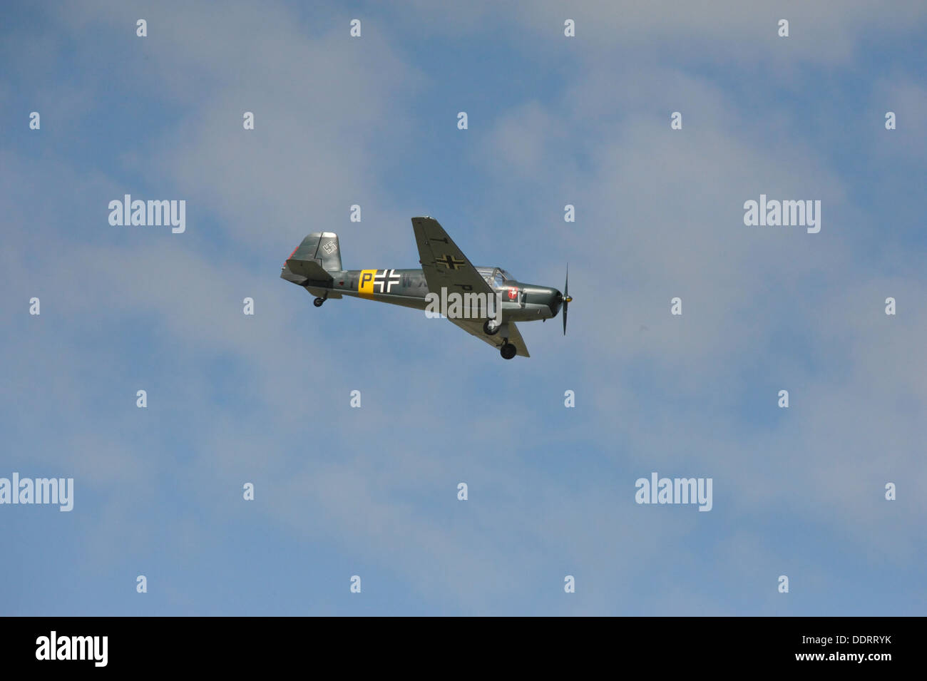 Caccia tedesco. Messerschmitt Bf 108 Taifun. Foto Stock