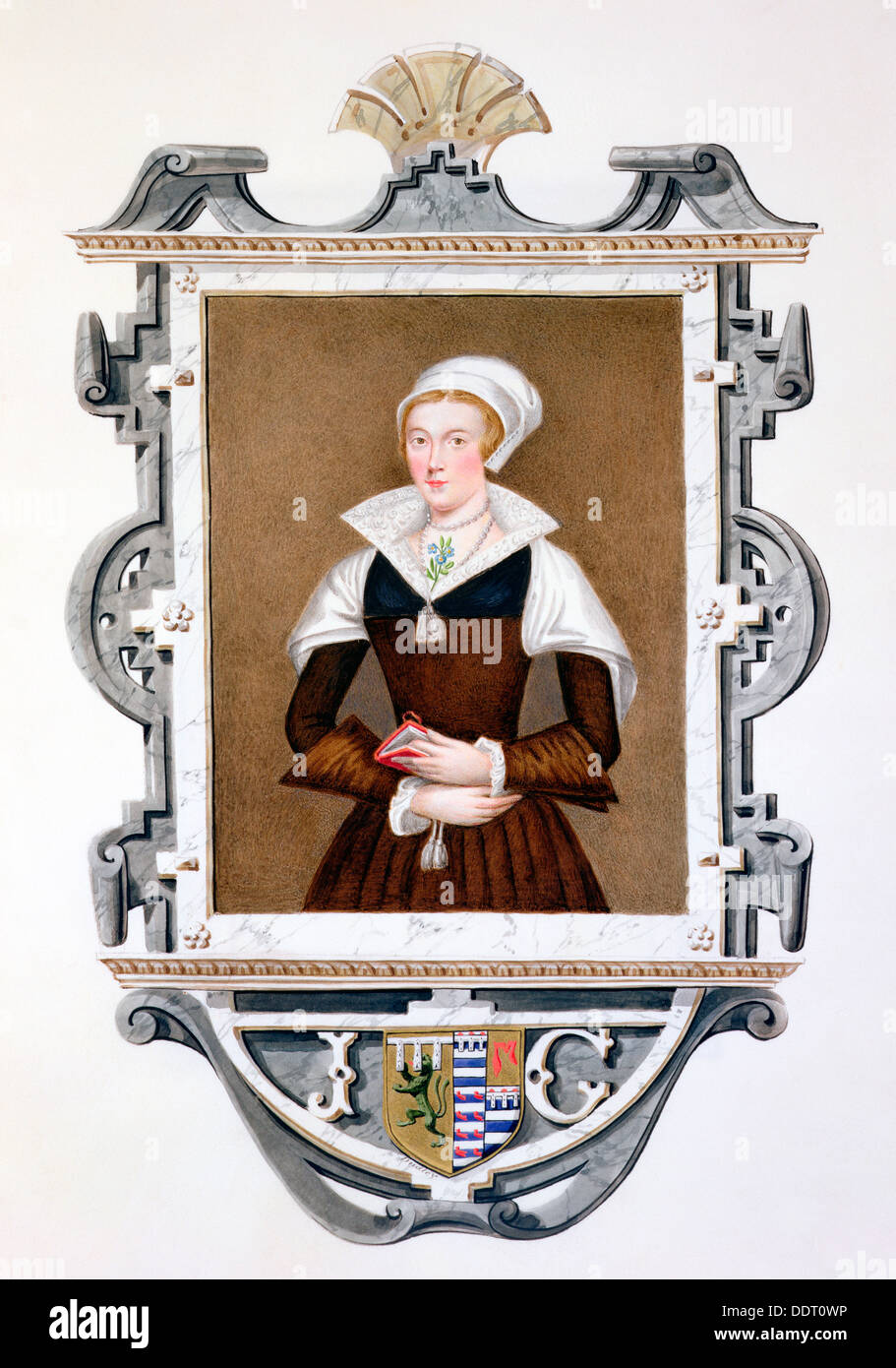 Lady Jane grigio, il 'Nine-Days Queen', (1825). Artista: Sarah, contessa di Essex Foto Stock