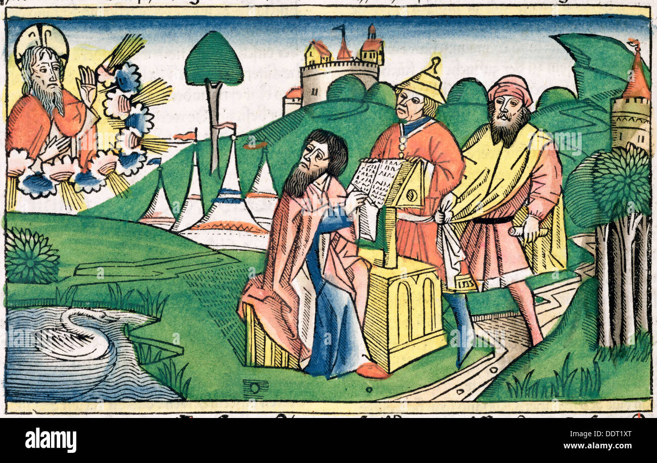 Dio fare le leggi. Artista: sconosciuto Foto Stock