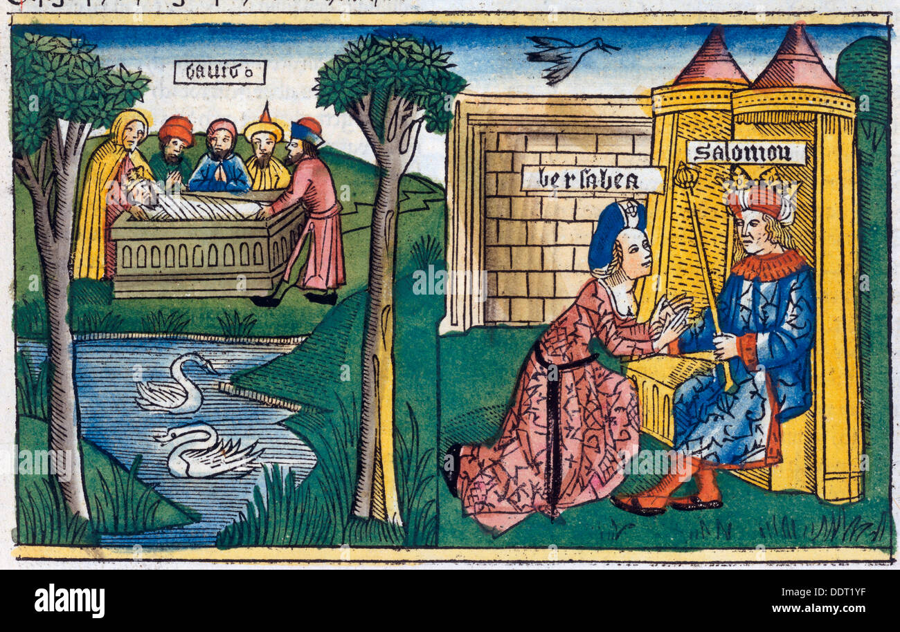 Scene dal libro dei re. Artista: sconosciuto Foto Stock